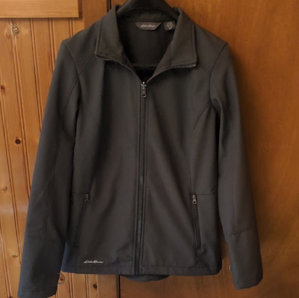 Eddie Bauer Black Softshell Jacket